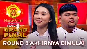 50K views · 1K reactions | GRAND FINAL | Part 11 ==================== Akhirnya moment menegangkan dan memanas diantara Palitho dan Cheryl di round 3 ini dimulai! ======================================= Tonton lagi Masterchef Indonesia Season 9 di RCTI+ lengkap, melalui link berikut: https://bit.ly/348yO9z Saksikan MasterChef Indonesia Season 9 tiap Sabtu dan Minggu Pukul 16.00 WIB bersama Chef Juna, Chef Arnold, dan Chef Renatta | MasterChef Indonesia | Facebook