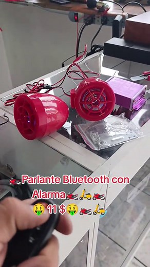 Parlante Bluetooth con Alarma en Latacunga