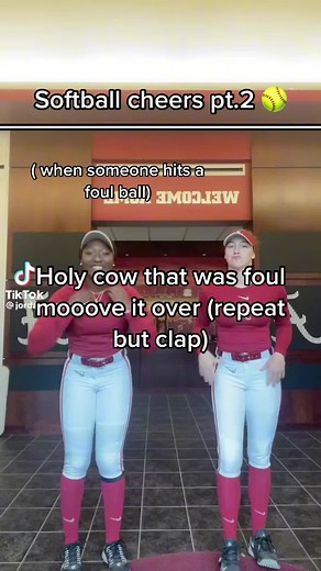 Softball cheers pt.2 🥎 like for pt.3 #softball #cheers #softballcheers #fyp #viral #dugout #slay #like #comment