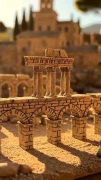 Building the Roman Colosseum in Miniature | Ancient Construction
