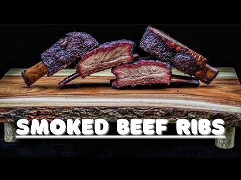 Pit Boss Pellet Smoker | Smoked Beef Dino Ribs