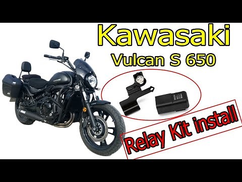 Relay Kit installation on Kawasaki Vulcan S 650