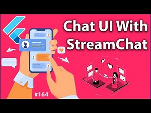 Flutter Tutorial - Flutter Web Chat UI With StreamChat - Response Web App 3/3