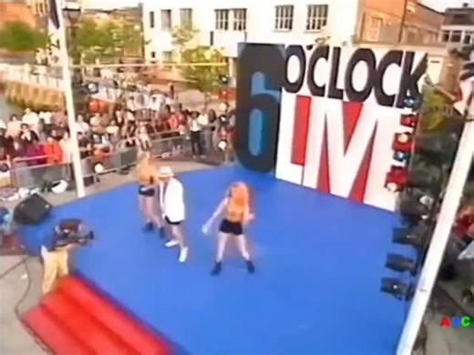 Timmy Mallett on Instagram: "Del Costa ( does he look familiar?) on LWT six o'clock show on London south Bank 1992. My dancers Dawn and Natalie joined me in ibiza to make the video. Here we led a fun conga through the crowd. There are so many itsy bitsy enjoyable Bombalurina pop days!"