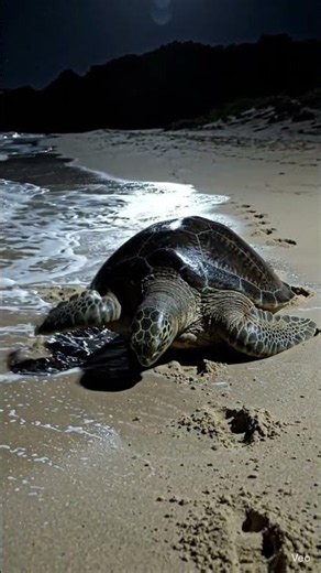 🐢 Sea Turtle – Always Returns to the Same Beach!