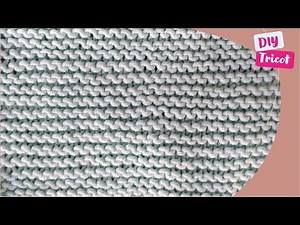 Tutoriel tricot point de base - Point mousse - Leçon 2