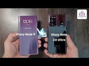 Samsung Galaxy Note 9 Vs Note 20 Ultra 🔥 | Reboot Speed Test Comparison!