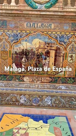 Malaga Alcove, Plaza de España, Seville #spain #andalucia #andalusia #province #amazing #seville
