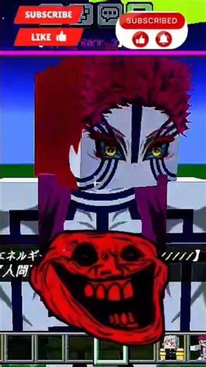 THE‼️BEST🔥Akaza❄️ vs Tengen🔥 DEMON‼️SLAYER🔥ADDON MOD💯FOR MINECRAFT 1.21.100💯🔥‼️ #minecraft #shorts