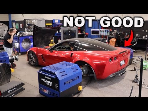 Finding a MAJOR Problem with My Z06 on the Dyno…