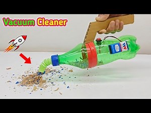How to Make a Powerful Vacuum Cleaner at Home || DIY Car Vacuum Cleaner || School Science Project