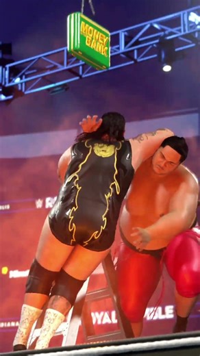 HEAVIEST URANAGE EVER 😳 Yokozuna Off a Ladder Through Flaming Tables | WWE 2K26