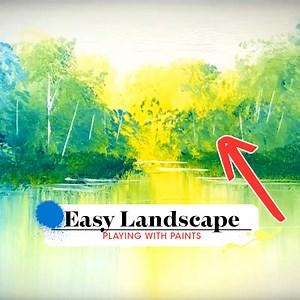 How To Paint An Easy Landscape! 💧 | Ray Grimes Fine Art