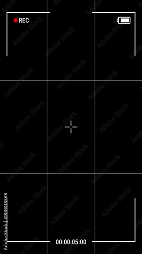 Camera viewfinder frame vertical, recorder screen alpha channel camera viewfinder tracking overlay recording