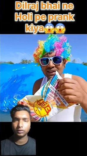 Mr. Indian Hacker pranked people on Holi and had a lot of fun.#experiment #holi #prank
