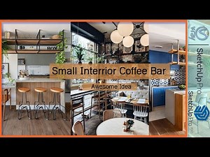 50+ Unique Small Cafe & Coffee Shop Design Ideas, Awesome Small Coffee Shop Design Budget #110
