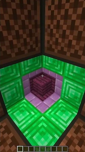 Minecraft ENDLESS STAIRCASE Loop #Shorts