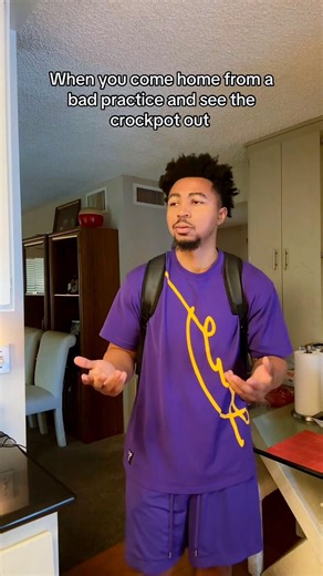 Pov: you come home from practice and see the crockpot out