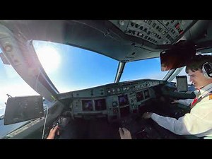 A321 IAE Takeoff Cockpit View | Domodedovo Departure