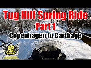 NY March Ride - Cruising the Groomed Trails of Tug Hill's Awesome Winter Playground