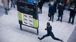 If You Run Fast Enough Past This Reebok Ad, It Unlocks a Free Pair of Sneakers