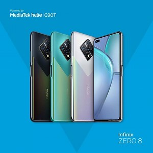 6.3K views · 80 shares | Check out the Infinix Zero 8 powered by MediaTek Helio G90T. The Zero 8 is ideal for gaming with the powerful G90T-gaming focused chip. The 6.85-inch all-screen display with 180Hz touch sample rate, enables immersive and responsive gaming. Read more: https://bit.ly/2RDrBrY #MediaTek #MediaTekHelioG90T #InfinixZero8 #Infinix | MediaTek | Facebook