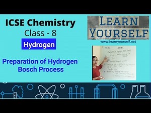 ICSE Std 8 Chemistry- Bosch process || Preparation of Hydrogen Industrial Process