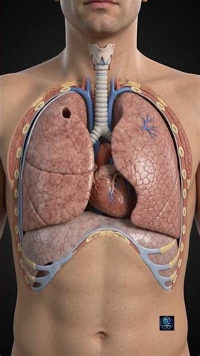 How Air Outside the Lung Can Make It Collapse | 3D Animation