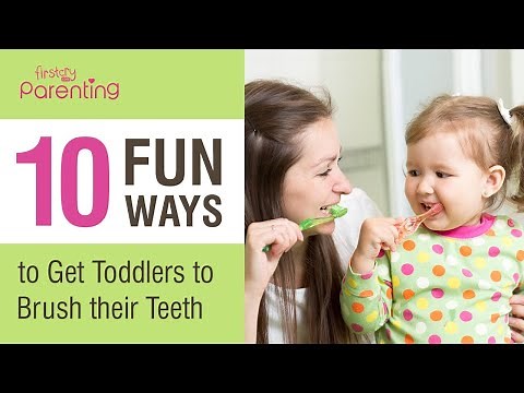 10 Fun Ways to Get Toddlers to Brush Their Teeth