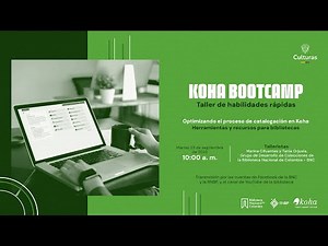 Koha Bootcamp | Herramientas y recursos para bibliotecas