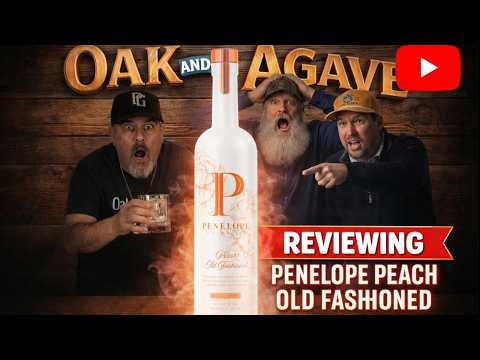 Penelope Peach Old Fashioned Review | Best RTD Old Fashioned? #oakandagave #bourbon #cocktail