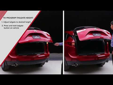 How to Operate Hands-Free Power Tailgate with Programmable Height