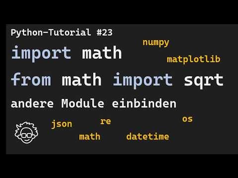 Python import explained simply | How to use libraries like math correctly