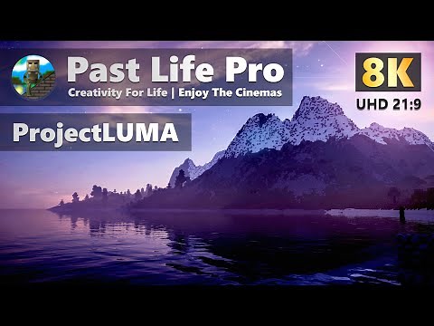 Minecraft Extreme Graphics Cinematic - ProjectLUMA V1.32 | NoCubes + RTG Mod | 21:9 8K 60FPS