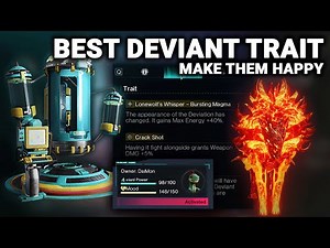 DEVIANT MASTERY: PERFECT FUSE 5/5 Best Trait (100% Mood & Power!) | Once Human