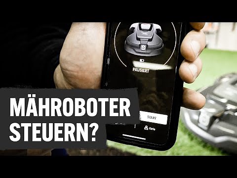 Kann man den Automower Mähroboter per Smartphone steuern? | Contorion