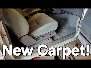 1988 Toyota 4runner 1st gen rebuild, Part 13 interior restoration installed new carpet!