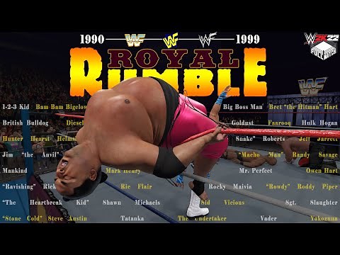 '90s WWF Rumble 1990-1999 (Royal Rumble #13)