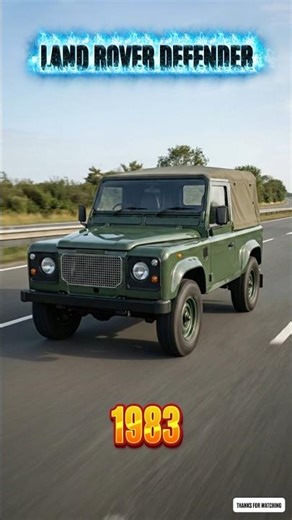 Land Rover Evolution | Series I to New Defender & Range Rover #LandRover #Defender #RangeRover