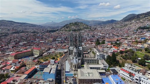Quito, Ecuador: Drone journey over America's preserved beauty