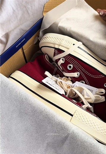 Premium Unisex Wine Red Converses for Pre-order