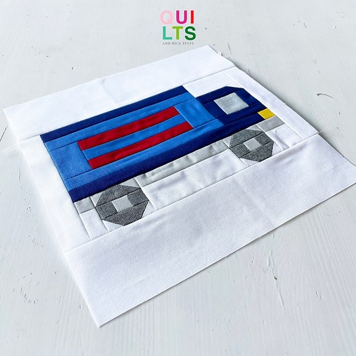 PDF Quilt Block Pattern – Truck – Vehicle Quilt - Etsy