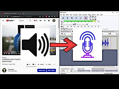 How to connect speaker output to mic input easy method