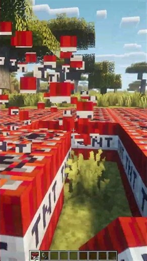 I'm planting a TNT antenna for every new subscriber 😱💣 | Minecraft #Shorts