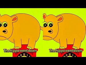 Hickory Dickory - The Clock Couldn't Hold the Hippo! / With Effects / Sponsored By Gamavision