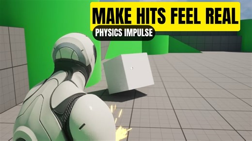 UE5 Physics Impulse on Shot Impact