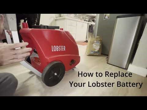 Lobster Elite Tennis Battery Replacement Video