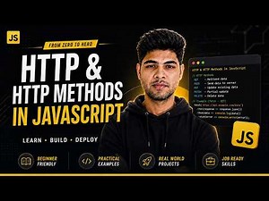 HTTP & HTTP Methods Explained | GET, POST, PUT, PATCH & DELETE | JavaScript Tutorial #37