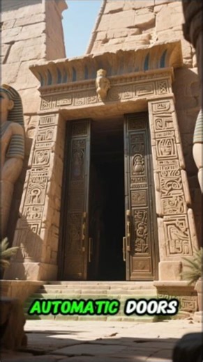 Ancient Egyptians Built Automatic Doors… Seriously.