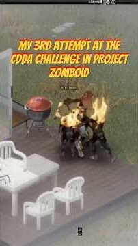 My 3rd Attempt At The CDDA Challenge in Project Zomboid #projectzomboid